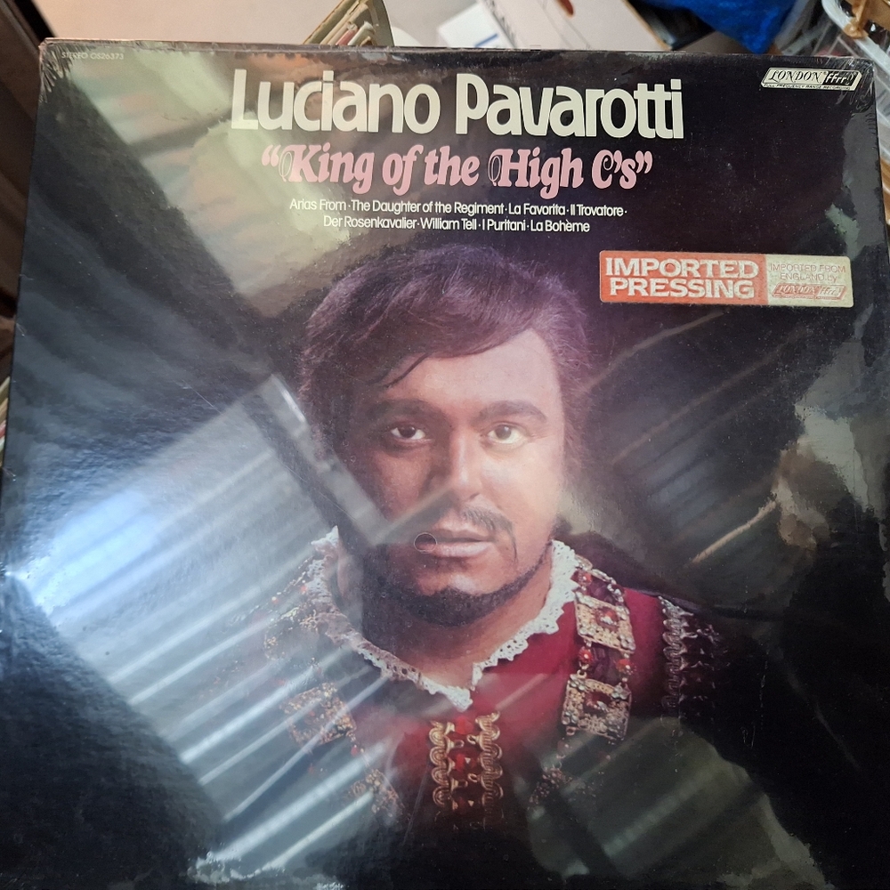 🎤🎶LUCIANO PAVAROTTI🎶🎤King Of The High C's (Vinyl)